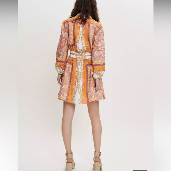 Maje Linen Dress - Picture 5 of 7